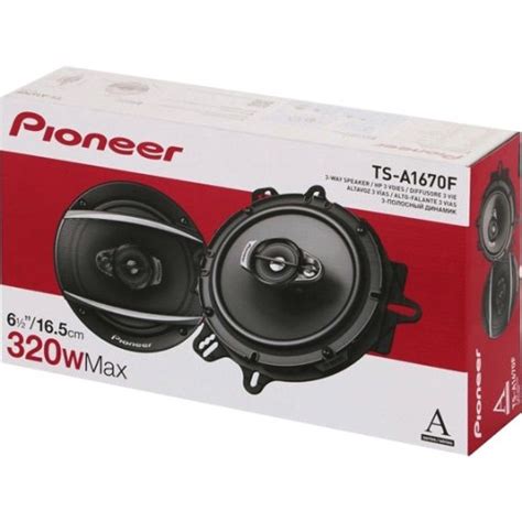 Pioneer Car Speaker 320w Ts A1670f Iqon