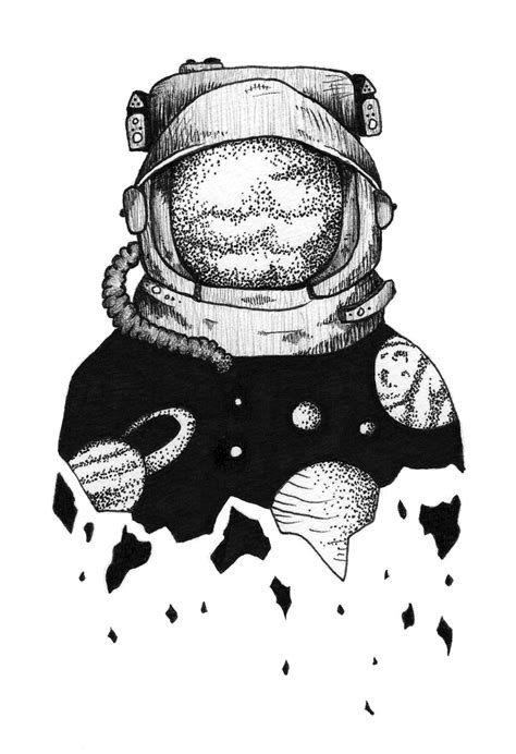 Sketch Is Me — Astronaut Drawing