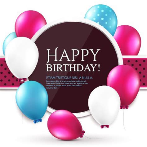 Birthday Card Template Free Download