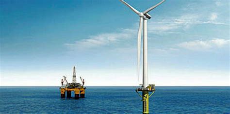 Floating Winds Power And Oil Play The Worlds Biggest Turbine And The