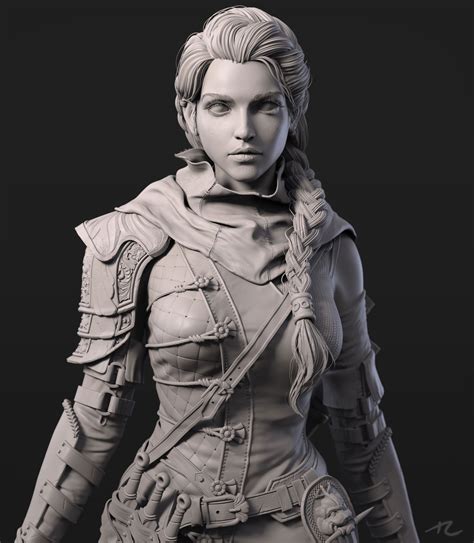 3d Sculpting How To Sculpt With Style Zbrush Character Character