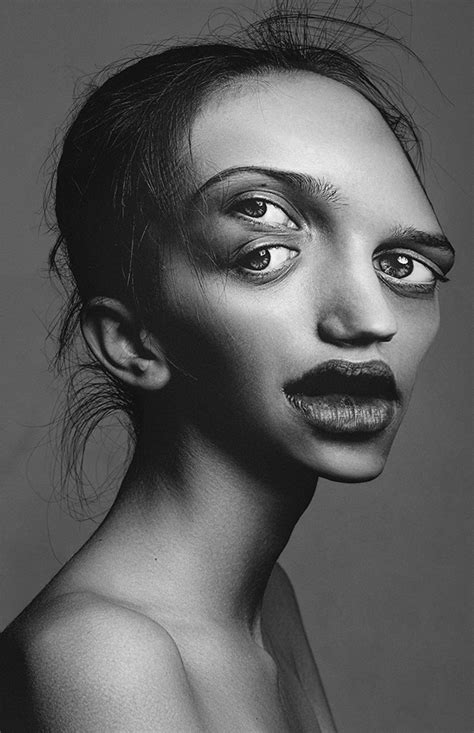 Artist Digitally Manipulates Fashion Portraits To Create Imperfect