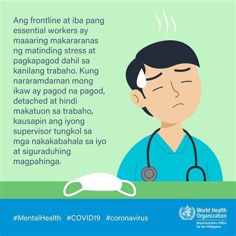 Covid 19 At Mental Health Who Philippines