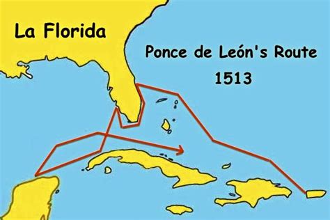 Timeline 1513 Juan Ponce De Leon Discovers North America Names Her