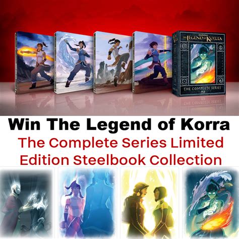 Win The Legend Of Korra The Complete Series Limited Edition
