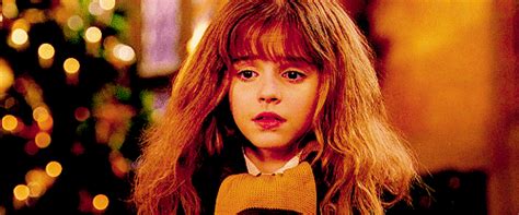 The best gifs of hermione granger quotes on the gifer website. This is why Hermione only wore fake teeth in one scene of the "Sorcerer's Stone" - HelloGiggles