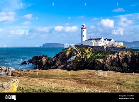 Fanad Head Lighthouse At Fanad Point In County Donegal Republic Of