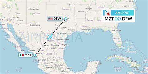 Aa1770 Flight Status American Airlines Mazatlan To Dallas Aal1770