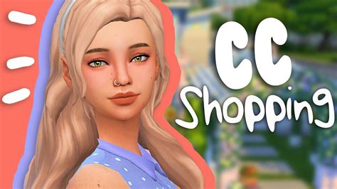 The Sims 4 Cc Shopping 7 A Lot Of Maxis Match Youtube