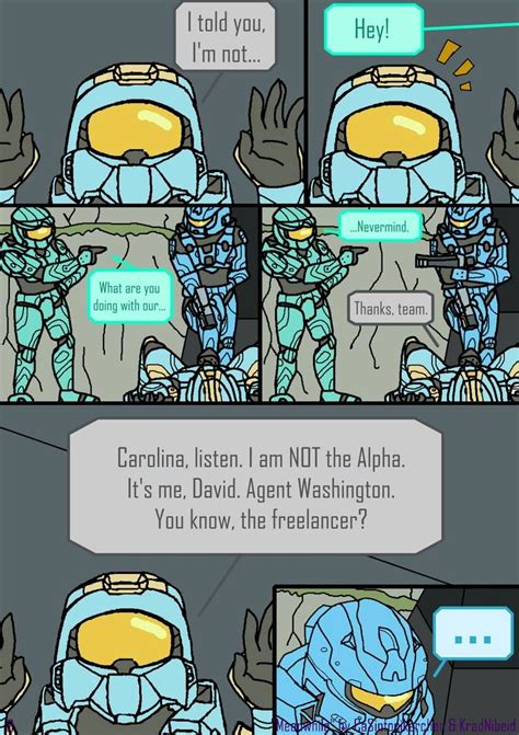 Meanwhile Pg 9 By Kradnibeid Red Vs Blue Characters Red Vs Blue