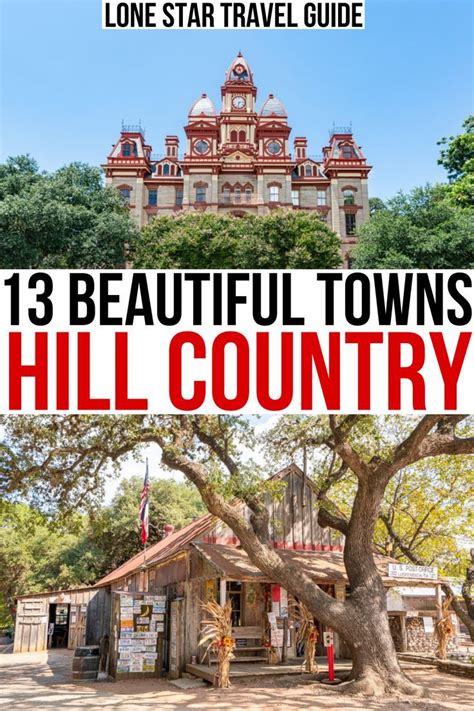 13 Unforgettable Texas Hill Country Towns To Visit Map Artofit