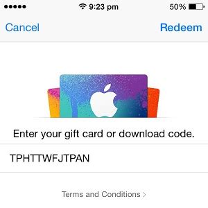 Examples include apple watch, iphone, mac or beats headphones. How To Redeem App Store Coupon Code | iPhoneTricks.org