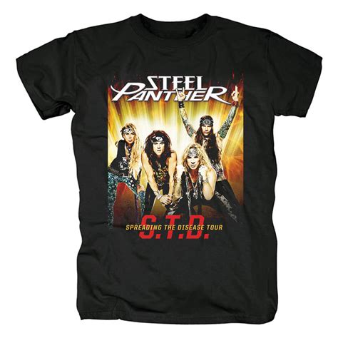 Steel Panther Band Tees Us Hard Rock T Shirt Wishiny