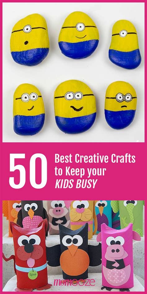 50 Creative Crafts To Keep Your Kids Busy