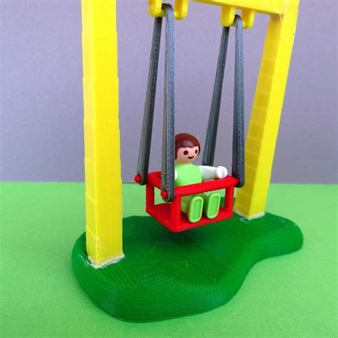 Free 3d File Playmobil Swing And Slide・3d Printer Design To Download・cults