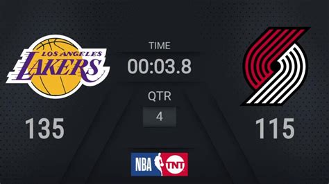 Flashscore.com.au offers nba live scores, nba ladder, results, match details and odds comparison. Lakers @ Trail Blazers | NBA on TNT Live Scoreboard | # ...