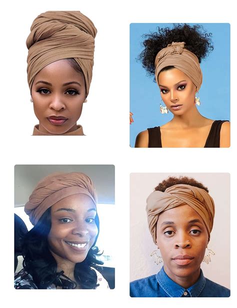 Buy Harewom 2pcs African Head Wraps For Black Women With Natural Hair