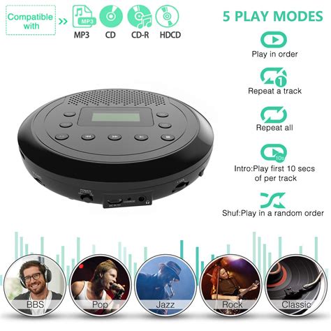 Cd Player Portable Monodeal Md 109 Rechargeable Portable Cd Player Wi