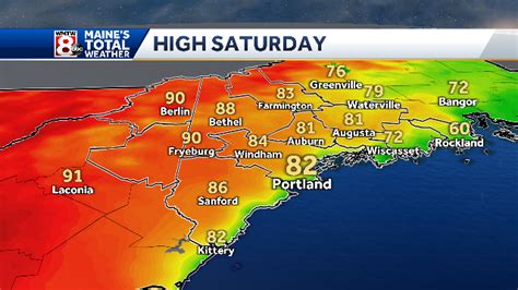 Maine To See Strong Storms Hot Weather This Weekend