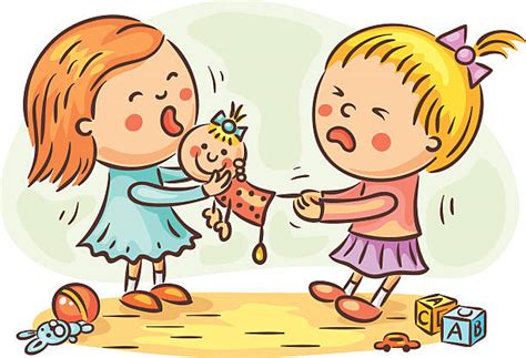 Royalty Free Kids Fighting Clip Art Vector Images And Illustrations Istock