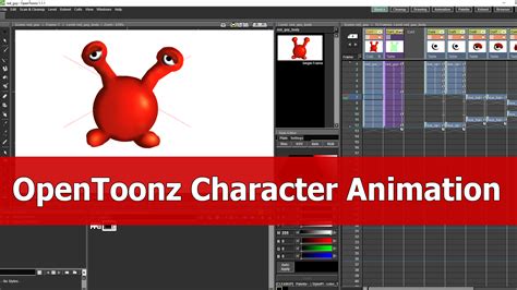 Tutorial Opentoonz Character Animation Introduction Blendernation