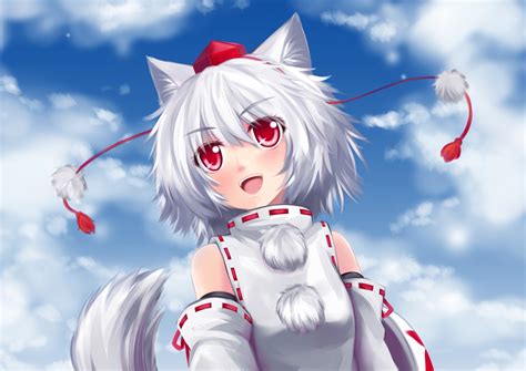 White wolf aniu by kazuminomegami on deviantart these pictures of this page are about:female white anime wolves. Touhou HD Wallpaper | Background Image | 3507x2480 | ID:307375 - Wallpaper Abyss