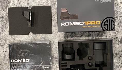 ARMSLIST - For Sale: Sig Romeo 1 Pro