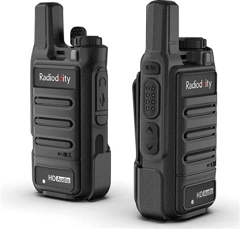 Radioddity Gm N1 Gmrs Radio Handheld 2 Packs Noise Canceling Long