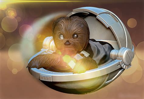 3d Printable Model Baby Chewbacca Cgtrader