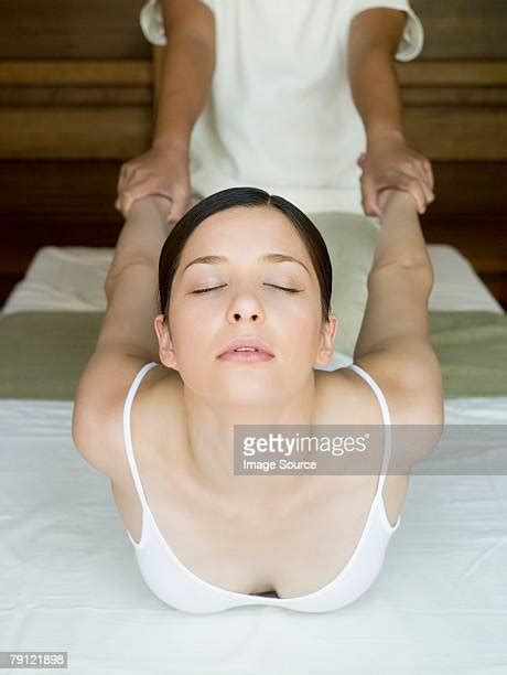 Thai Stretching Massage Photos And Premium High Res Pictures Getty Images