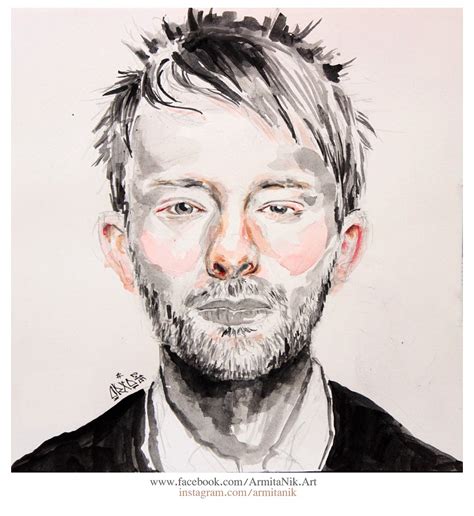 Thom Yorke By O Gie On Deviantart