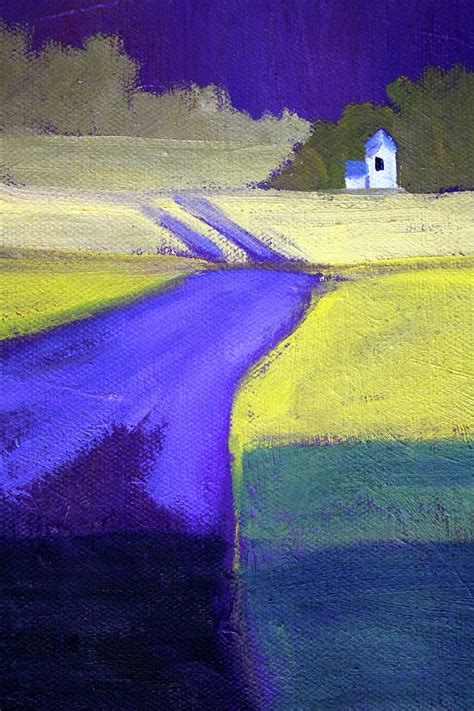 Tiny treasures study shapes landscape abstract pastels artwork language painting. Purple Road Abstract Landscape Painting Painting by Nancy ...