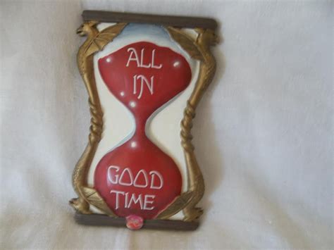 6 duranbah dr, huskisson nsw 2540. WIZARD OF OZ HOUR GLASS CERAMIC PLAQUE "ALL IN GOOD TIME"