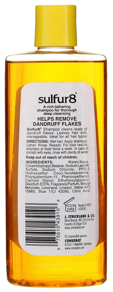 Anti Dandruff Shampoo Sulfur 8 Medicated Shampoo Pakswholesale