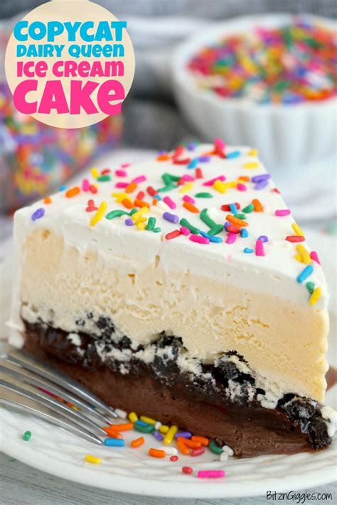 Dq® ice cream cake ingredients. Copycat Dairy Queen Ice Cream Cake | Recipe | Dairy queen ...