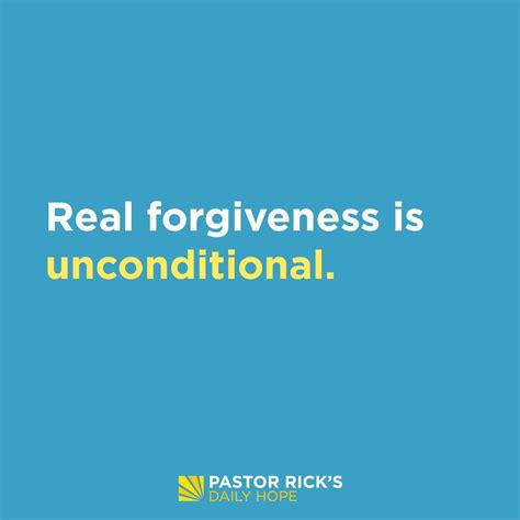 What Forgiveness Really Is Pastor Ricks Daily Hope Forgiveness