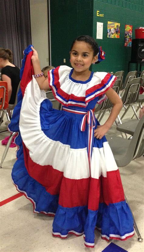 Dominican Republic Folkloric Attire For Dancing Merengue Típico Traditional Fashion Traditional