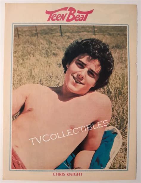 Magazine Pinup~ The Brady Bunchs Christopher Knight ~1970s ~lounging