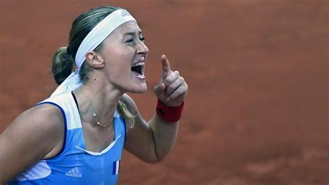 Fed Cup Mladenovic Cest Une Victoire Au Mental Jai Essayé De Ne Pas Me Décourager