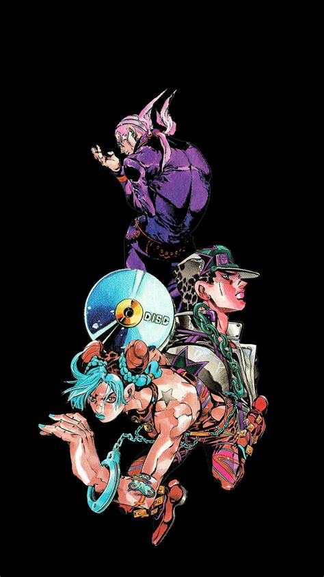 Posting A A Day Until Stone Ocean Is Animated Day 13 Stone Ocean Phone