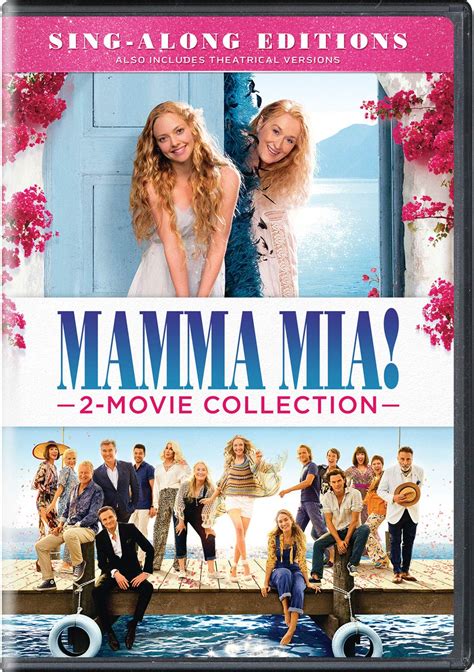 Mamma Mia 2 Movie Collection Uk Dvd And Blu Ray