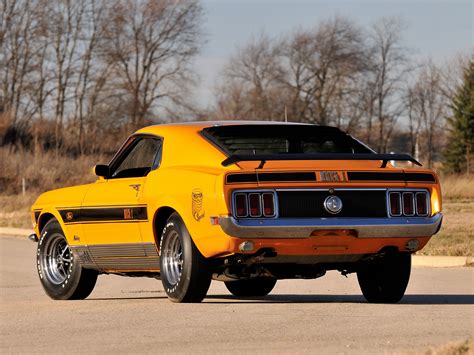 1970 Ford Mustang Mach 1 428 Super Cobra Jet Twister Muscle