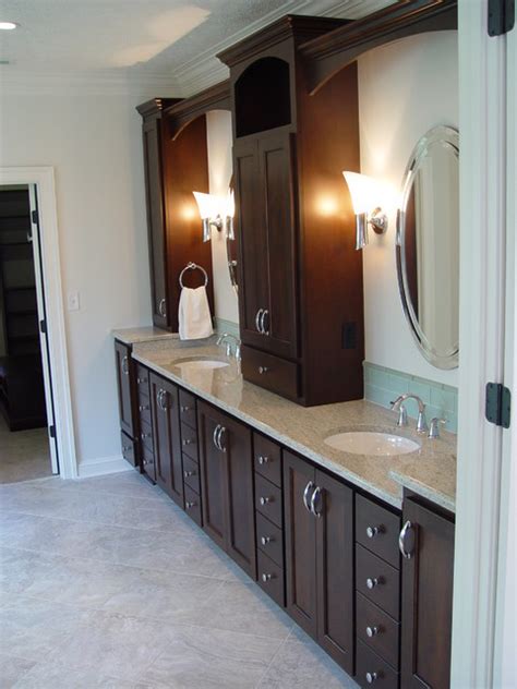 Posted on january 15, 2020 by posted in vanities. Double Sink Vanity, Oval Mirrors - Modern - Bathroom ...