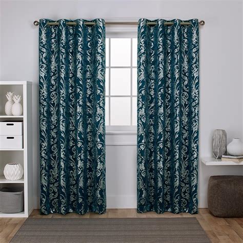 Designer patterns from renowned names like clarissa hulse, scion and harlequin to name a few, all in beautiful fabrics including linen and cotton, rich textures and embroidery, light voiles and cosy velvets. Watford 52 in. W x 108 in. L Woven Blackout Grommet Top ...