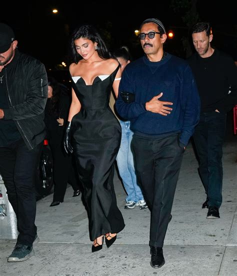 Kylie Jenner Con Un Vestido Jean Paul Gaultier En El After Party De La