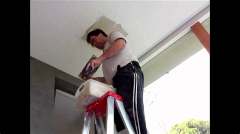 How to repair ceilings before painting is explained by painters in ottawa pg paint & design. Repairing a large hole in a plasterboard ceiling ...