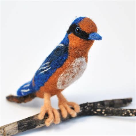 Needle Felted Swallow Bird Childhood In Me