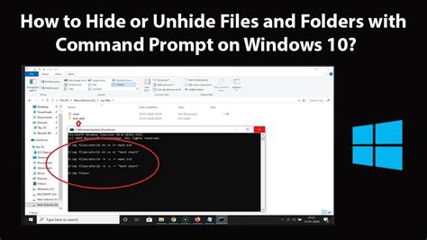 Windows Hide Or Unhide Folders Files Using Command Prompt Hot Sex Picture