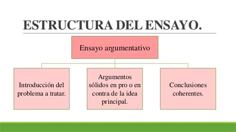 24 Estructura De Un Ensayo Argumentativo  Tipos