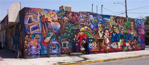 The development of los angeles agriculture. Mexican Masters Mural | Street art love, Art, Creative ...